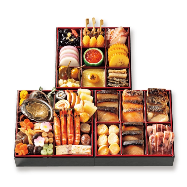 [发送/12一个月31日][4]3段日本料理魚久-uokyu-和睦重(監)