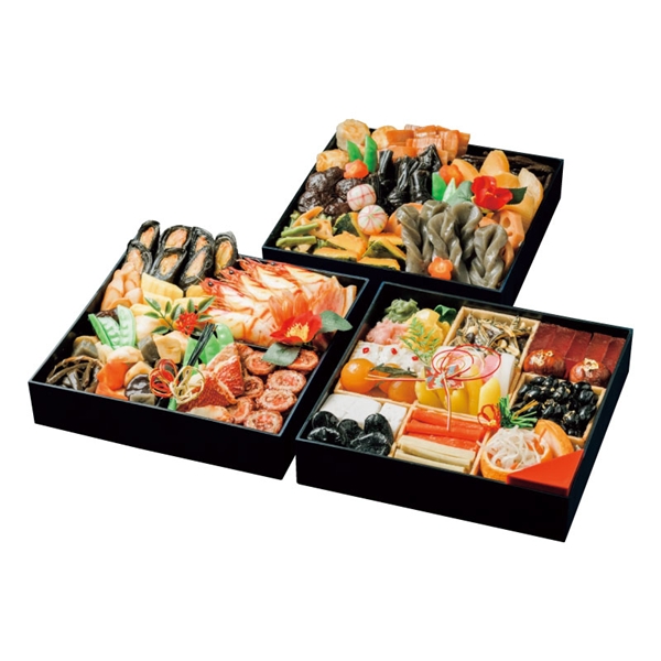[发送/12一个月31日][84]3段平房屋日式osechi
