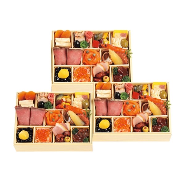 [发送/12一个月31日][149]京都manowaru和洋个餐osechi 3套组(監)